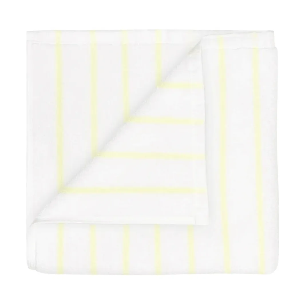 Arto asciugamano, Trasparente giallo-bianco, 50x100 cm blomus
