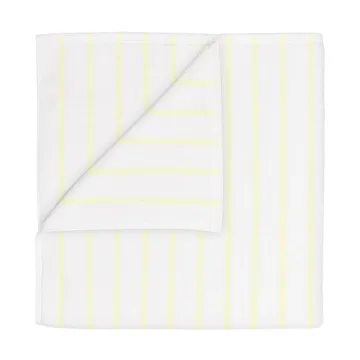 Arto asciugamano - Trasparente giallo-bianco, 70x140 cm - blomus