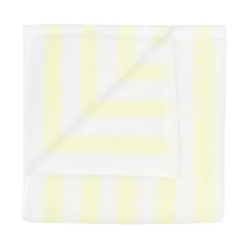 Arto asciugamano - White-giallo trasparente, 50x100 cm - blomus