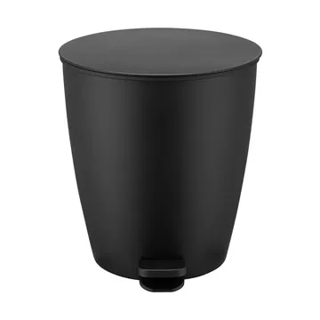 Ava pattumiera a pedale - Black, 3 L - blomus