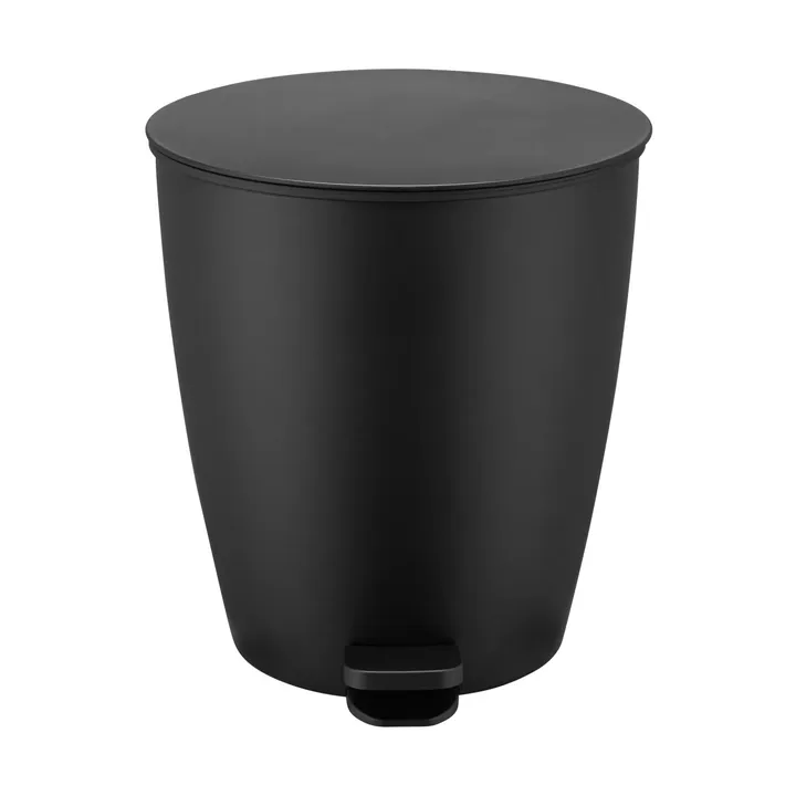 Ava pattumiera a pedale - Black, 3 L - blomus