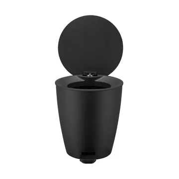 Ava pattumiera a pedale - Black, 3 L - blomus