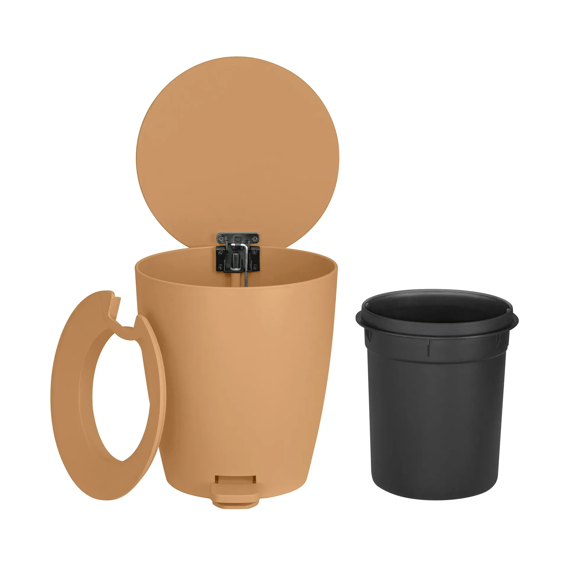 Ava pattumiera a pedale, Tan, 3 L blomus