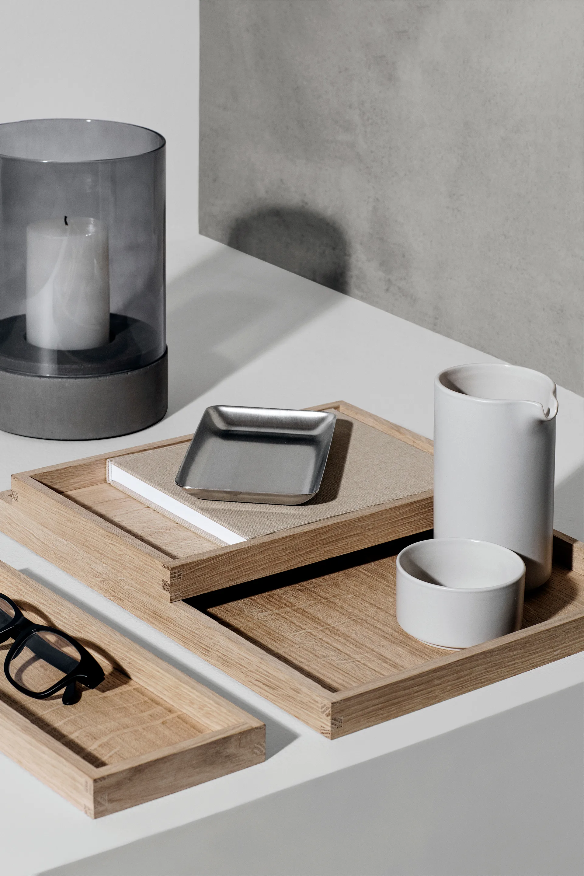 Brocca Pilar 0,5 L, Moonbeam blomus