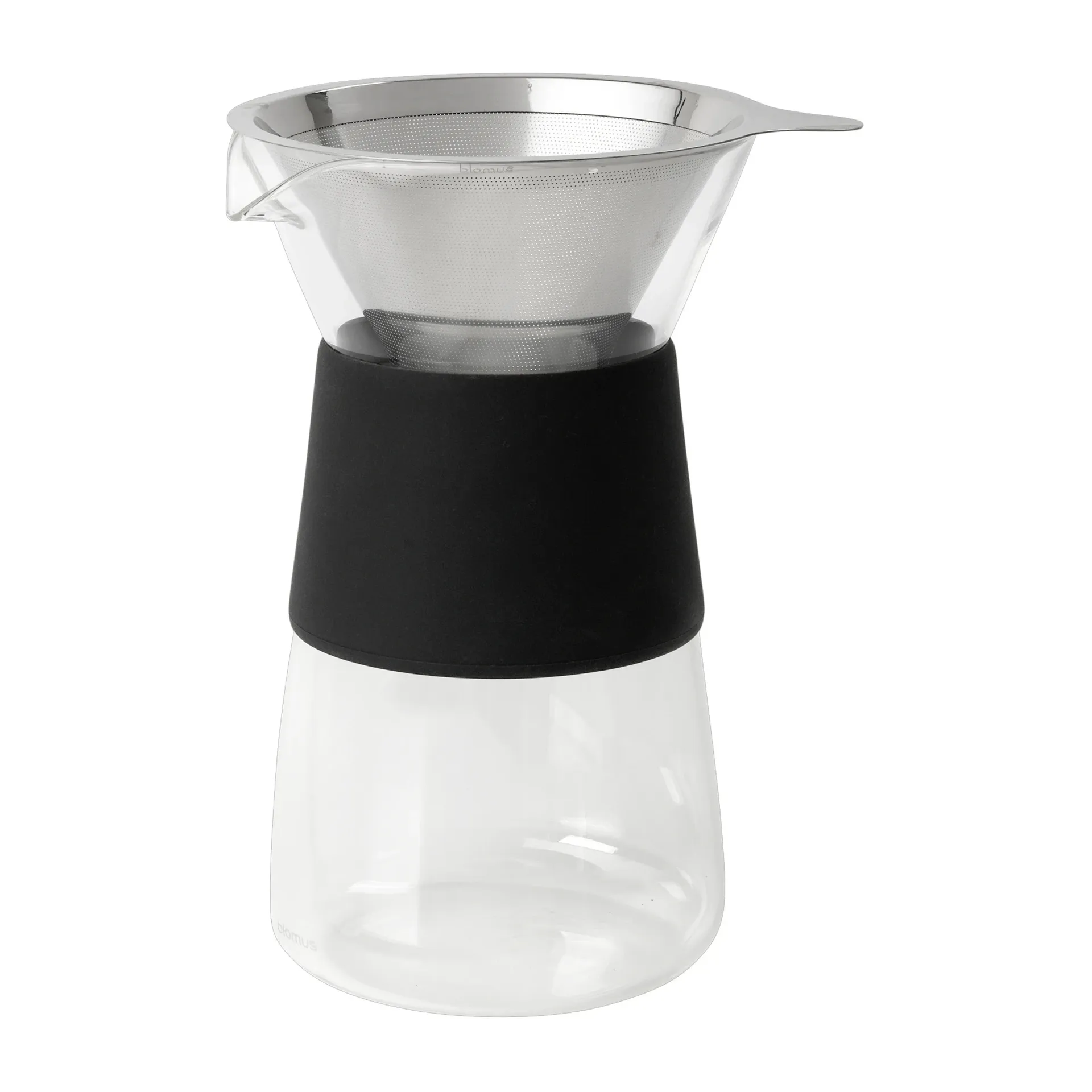 Caffettiera Graneo, Vetro, acciaio inox blomus