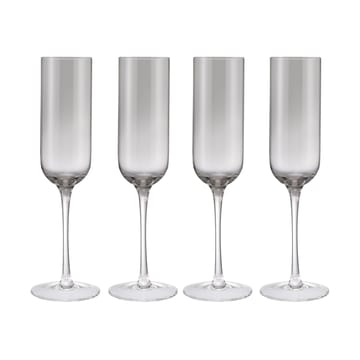 Calice da champagne Fuumi 22 cl - confezione da 4 - Smoke-trasparente - Blomus