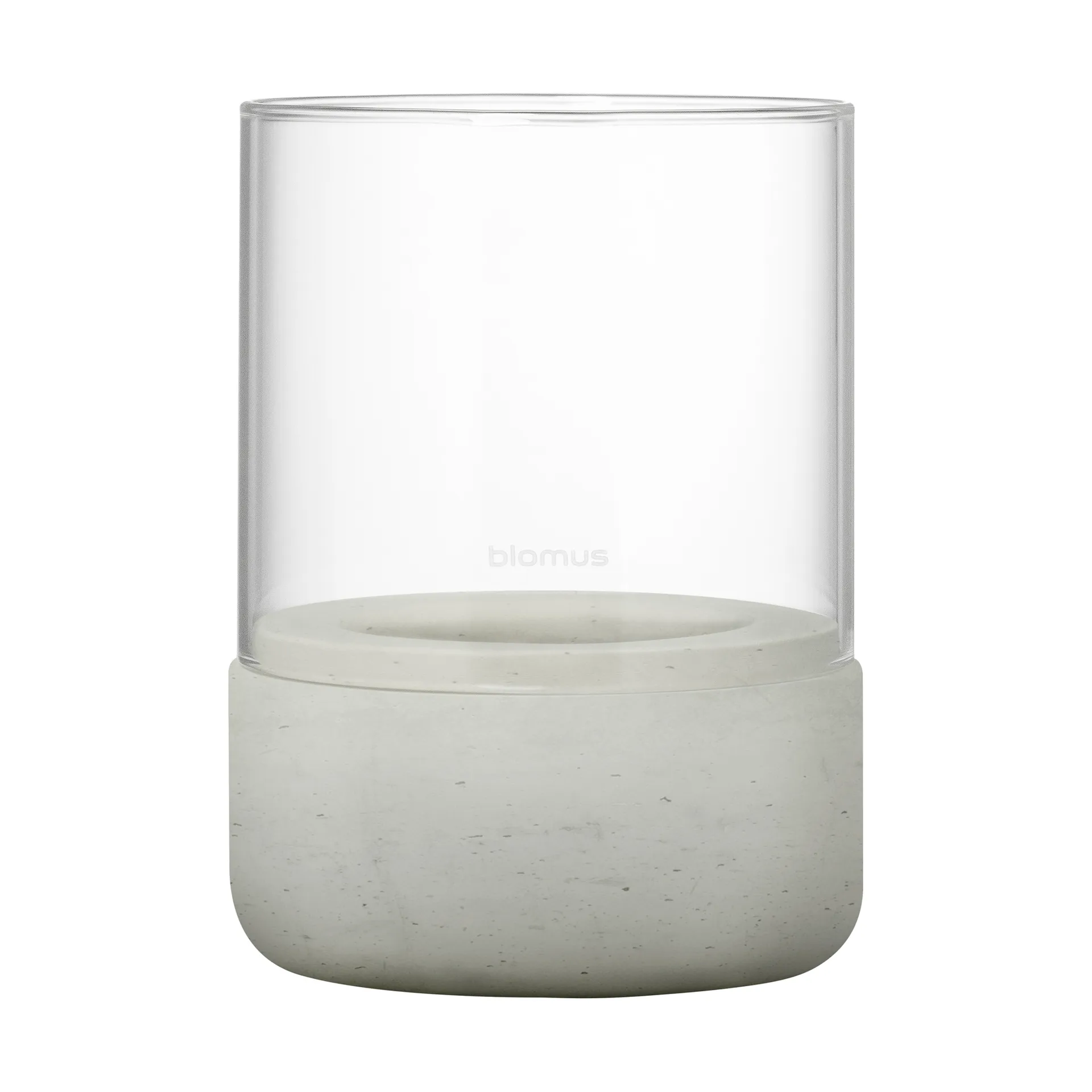 Candela votiva Calma Ø 10 cm, Light grey blomus