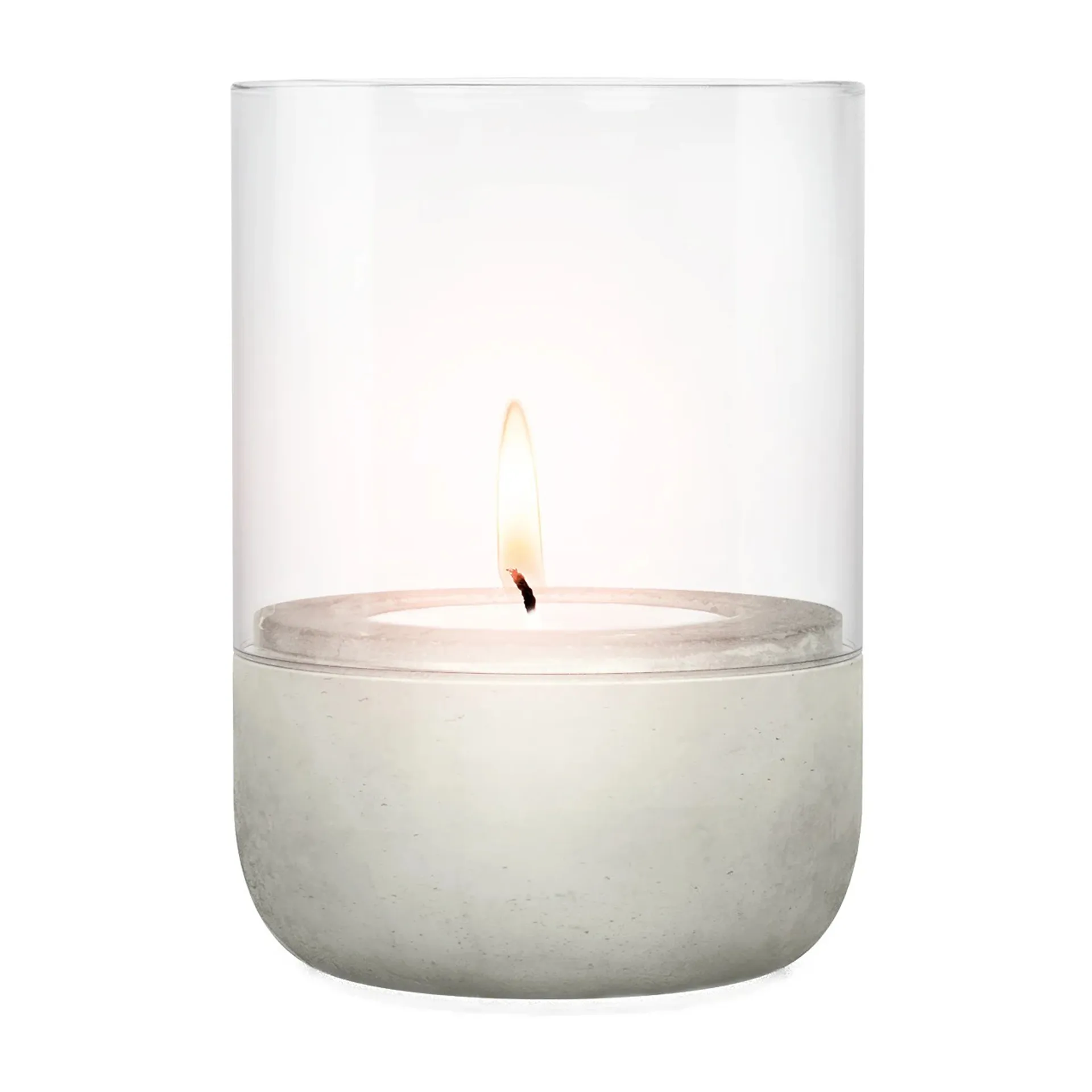 Candela votiva Calma Ø 10 cm, Light grey blomus