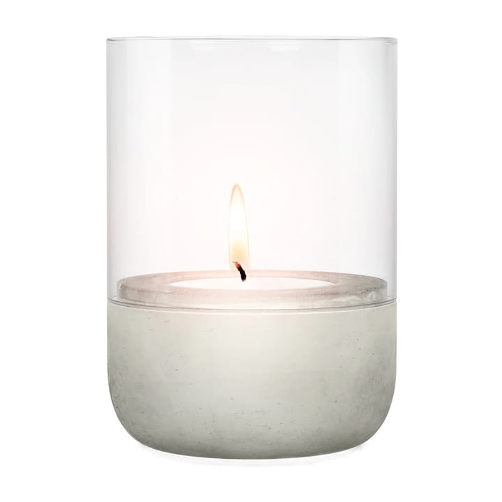 Candela votiva Calma Ø 10 cm, Light grey Blomus