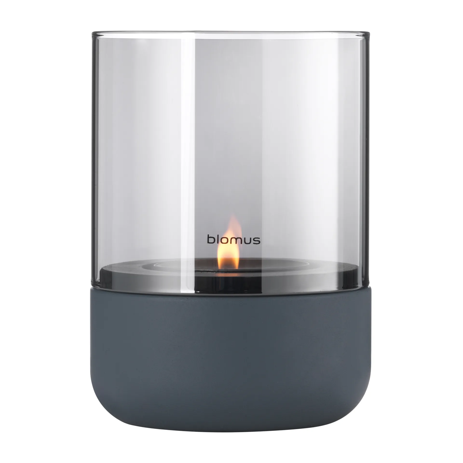 Candela votiva Calma Ø 10 cm, Steel grey blomus