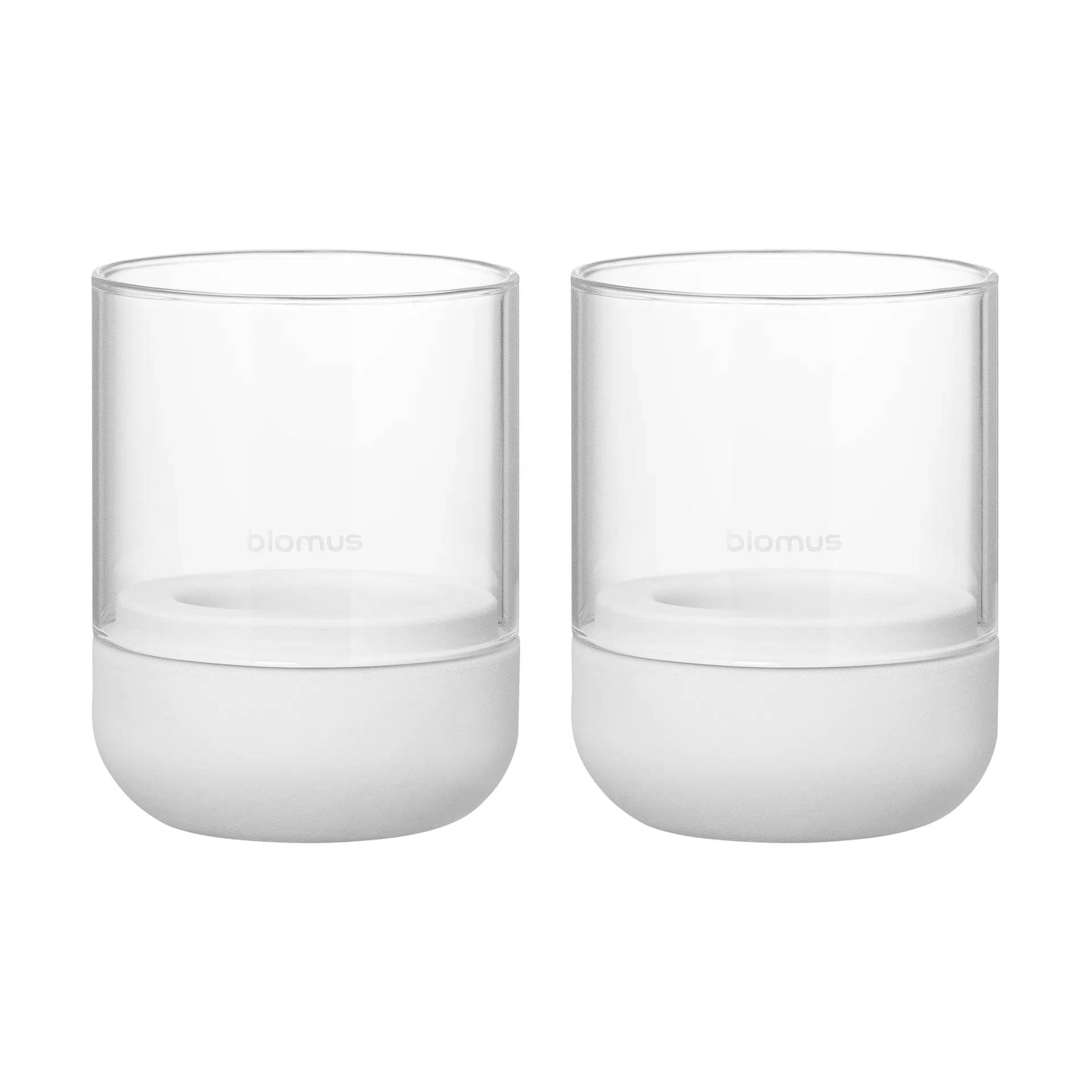 Candela votiva Calma Ø 7 cm, confezione da 2, Giglio bianco blomus