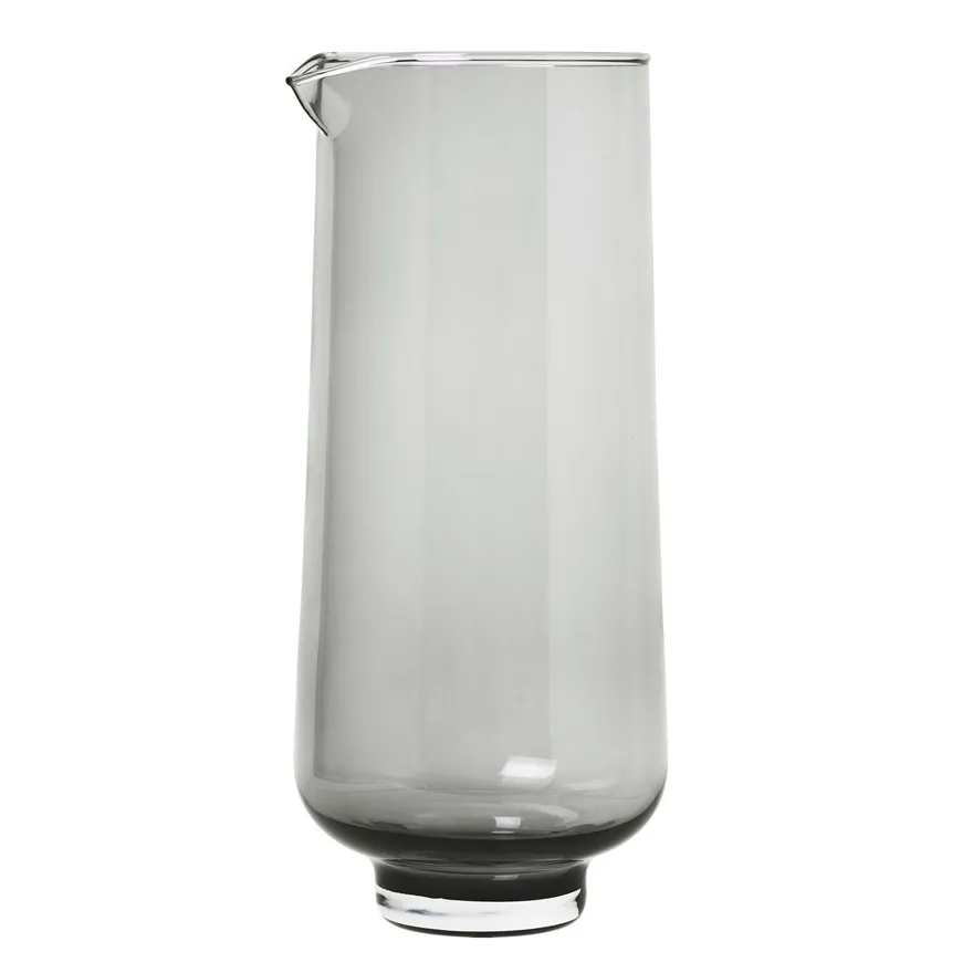 Caraffa per acqua Flow, 1,1 L, Smoke blomus