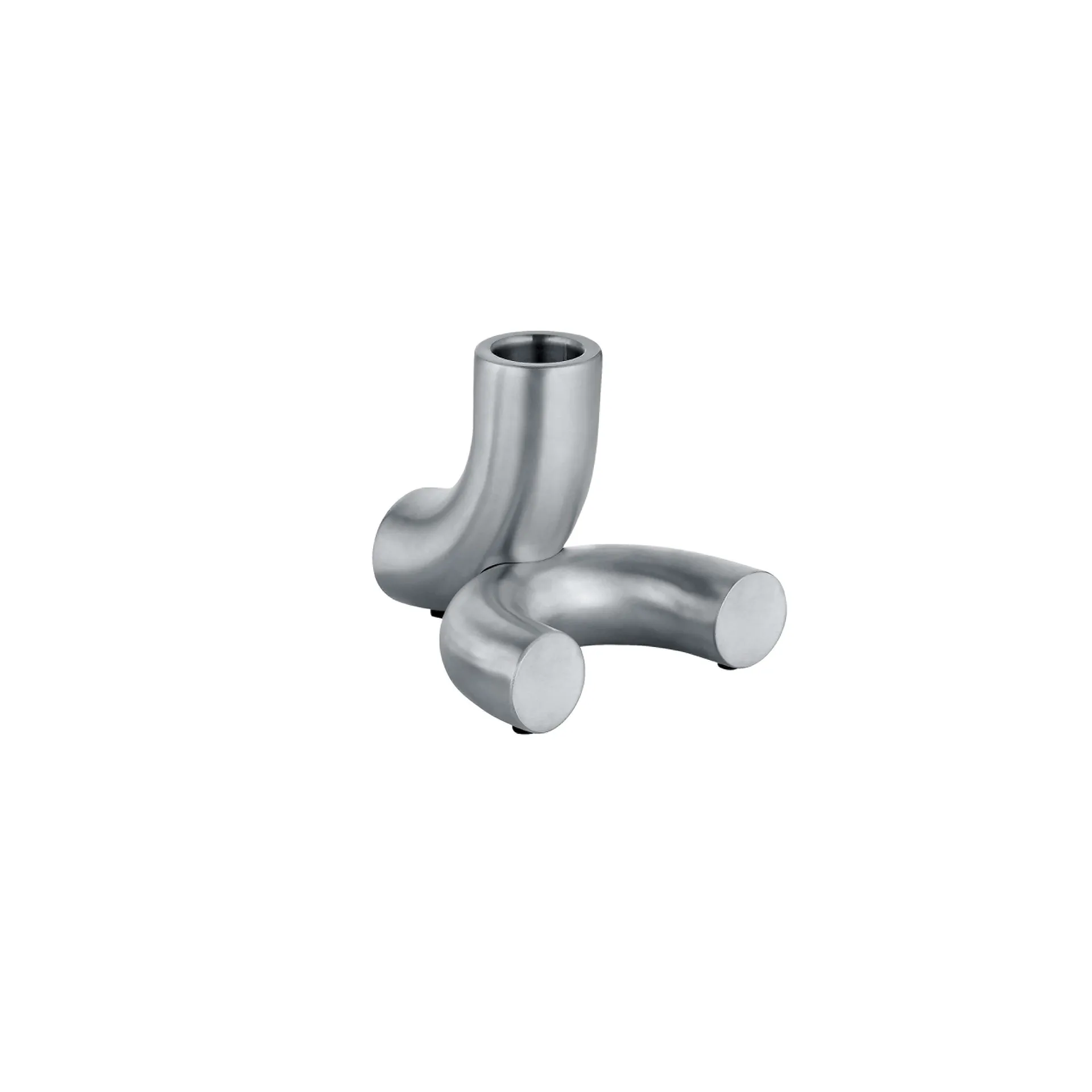 Doodle portacandele, Acciaio inox opaco blomus