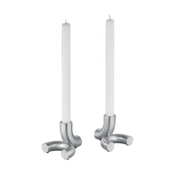 Doodle portacandele - Acciaio inox opaco - blomus