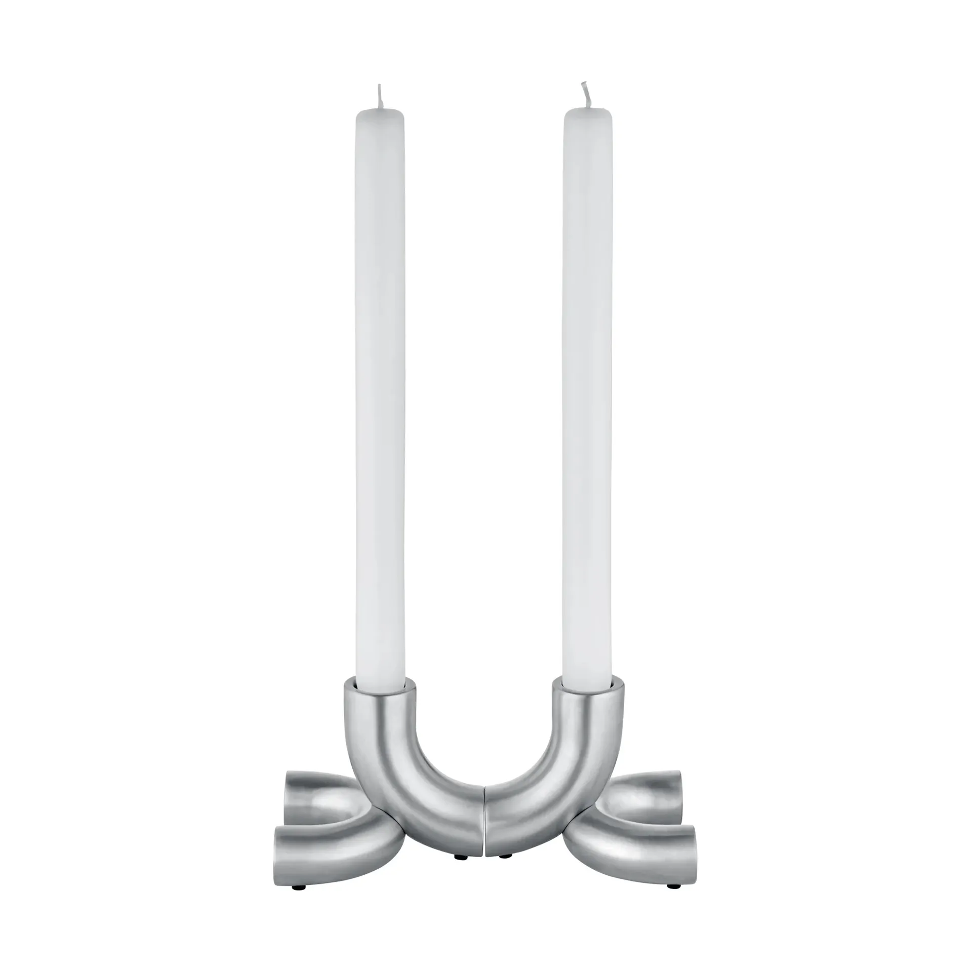 Doodle portacandele, Acciaio inox opaco blomus