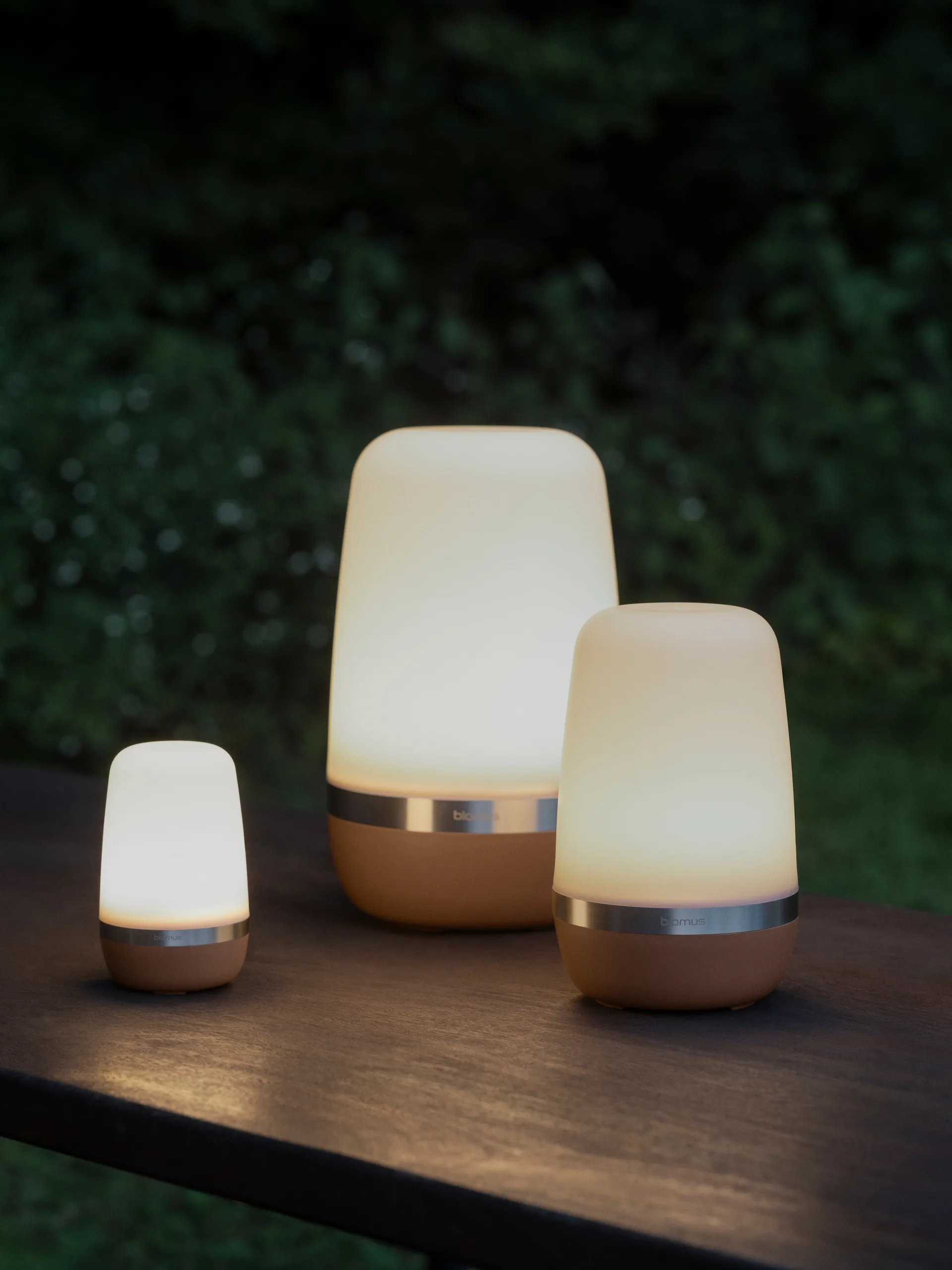 Lampada a LED Spirit 35 cm, Mousse al mocha blomus