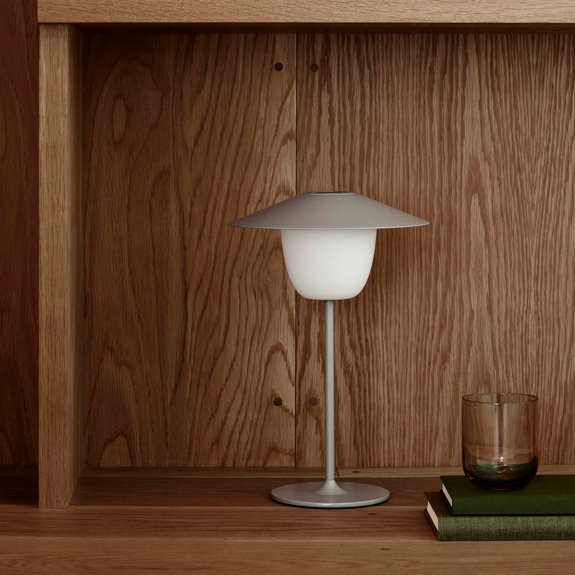 Lampada LED Ani mobile 33 cm, warm gray (grigio scuro) blomus