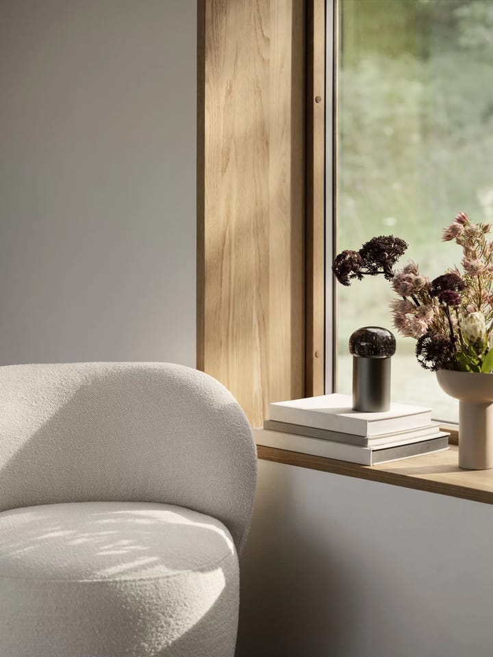 Lampada LED Iris 18 cm, Gun Metal blomus