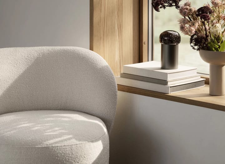 Lampada LED Iris 18 cm, Gun Metal blomus