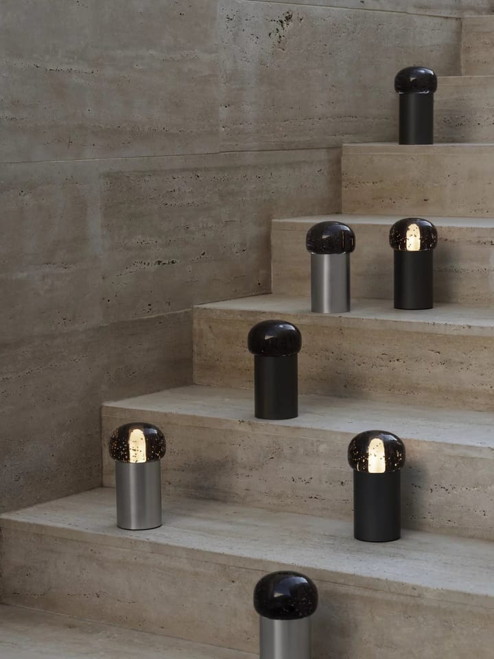 Lampada LED Iris 18 cm, Gun Metal blomus