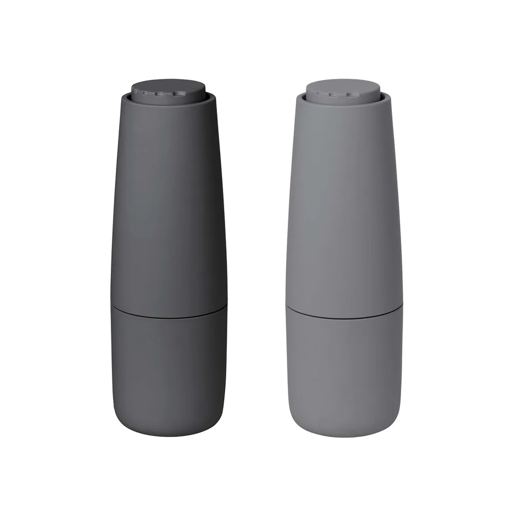 Macina sale e pepe Salpi in plastica, sharkskin-magnet (grigio-grigio) blomus