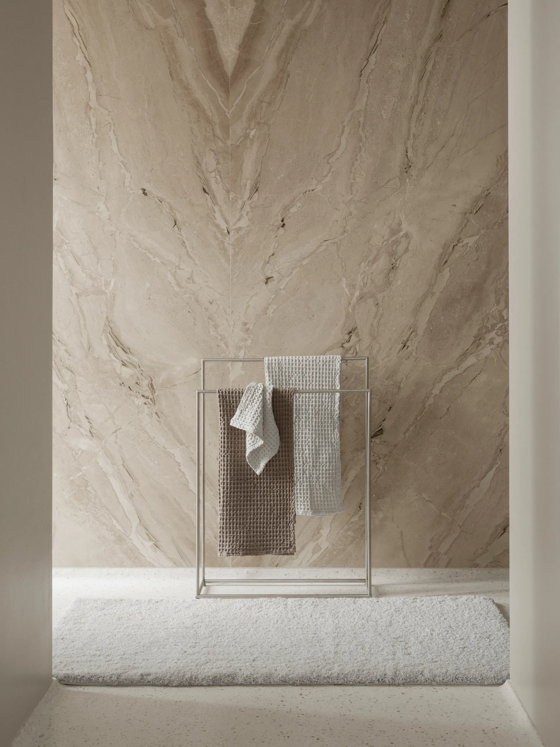 Modo portasalviette, Acciaio inox opaco, 86x60x18,5 cm blomus