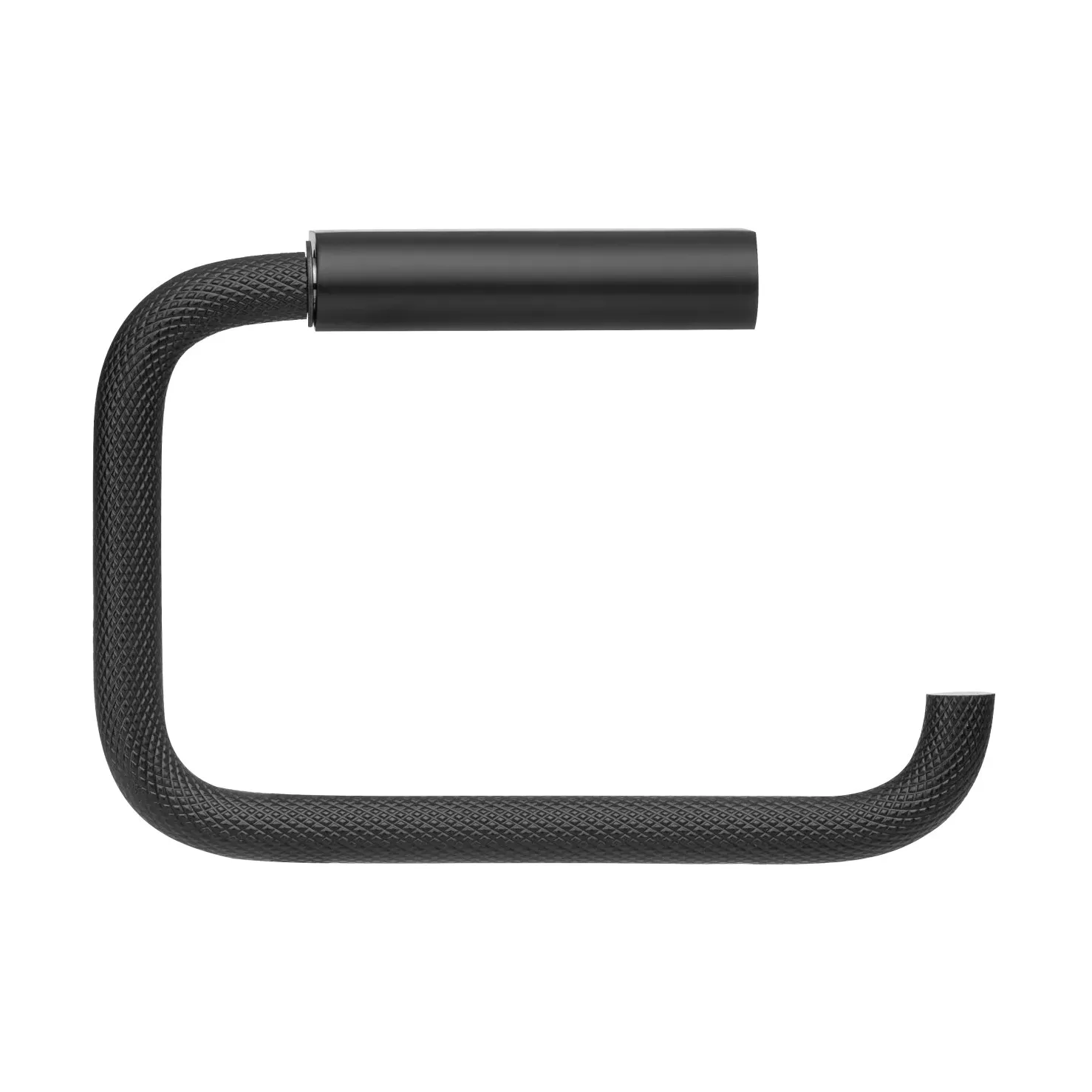 Modo Rof portarotolo per carta igienica, Black, 9x13 cm blomus
