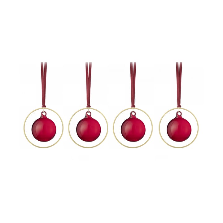 Pallina di Natale KITAI 8,5 cm confezione da 4 - Port - Blomus