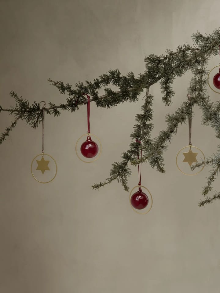 Pallina di Natale KITAI 8,5 cm confezione da 4, Port Blomus