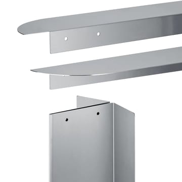 Panca ORU 80x45 cm - Acciaio inossidabile opaco - Blomus