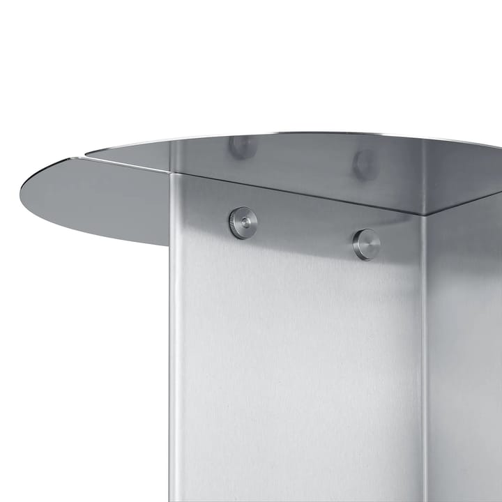 Panca ORU 80x45 cm, Acciaio inossidabile opaco Blomus