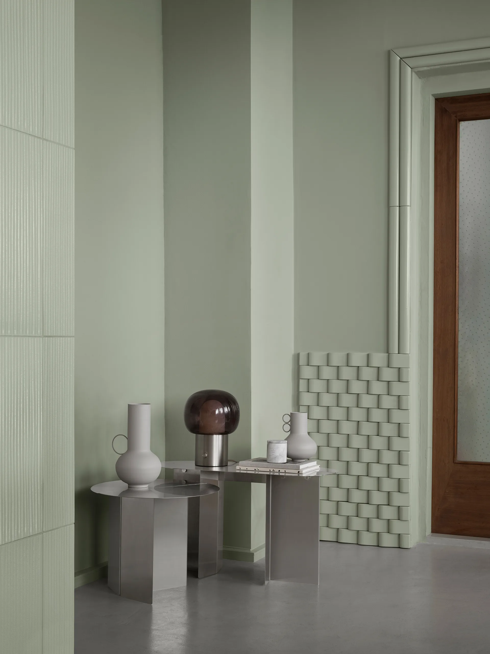 Panca ORU 80x45 cm, Acciaio inossidabile opaco blomus