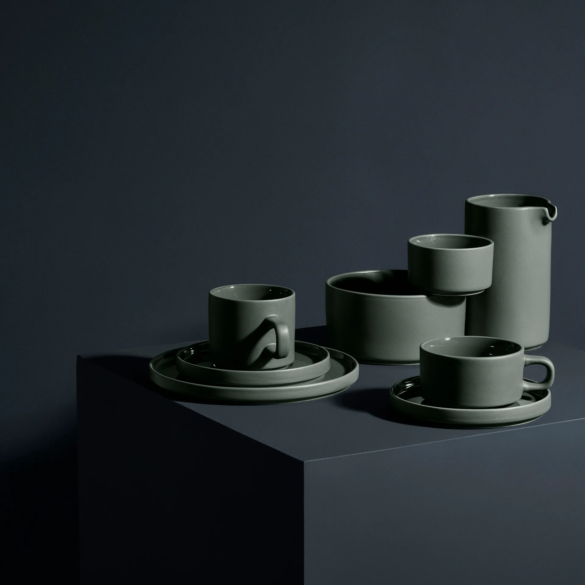 Piatto da dessert Pilar Ø 20 cm, Pewter blomus