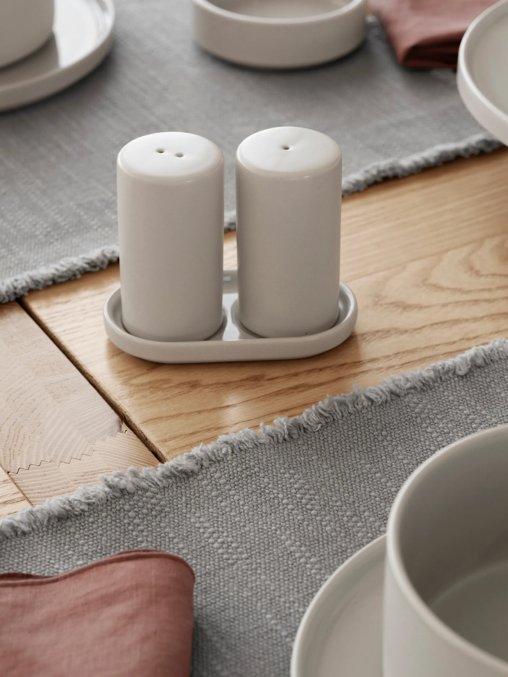 Pilar set sale e pepe 2 pezzi, Moonbeam, Ø4,5x11,5 cm blomus