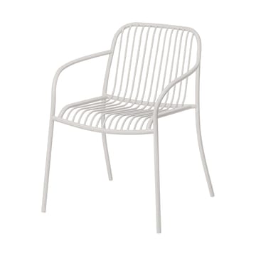 Poltrona con braccioli YUA WIRE - Silk grey - blomus