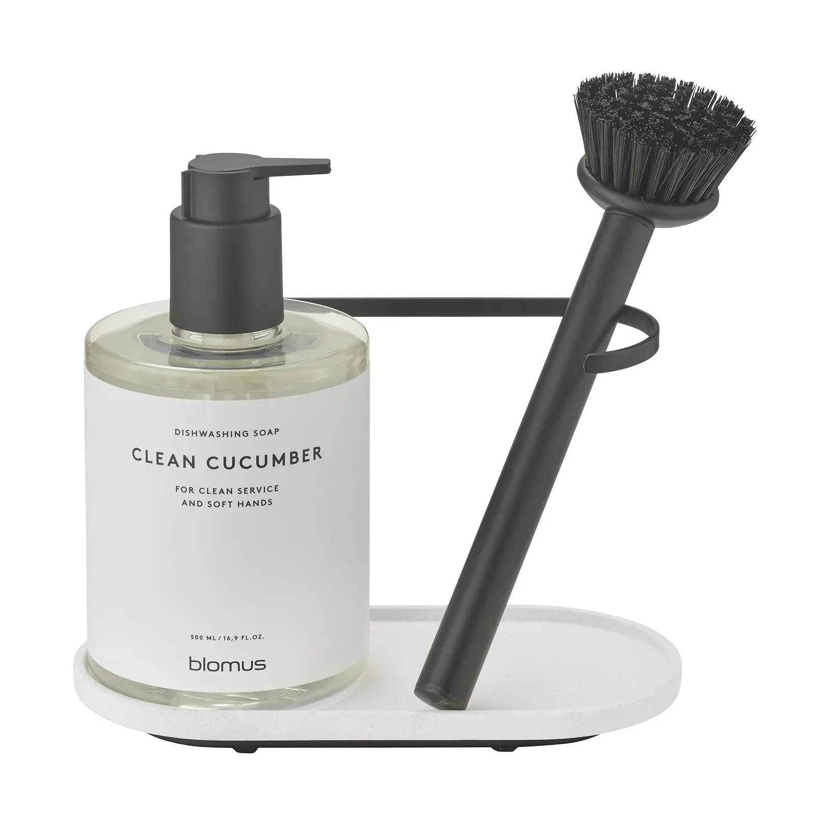 Porta spugna e sapone Dhuva, Lily White blomus