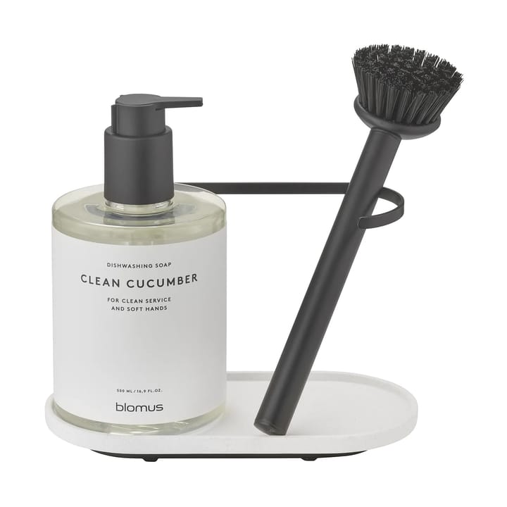 Porta spugna e sapone Dhuva, Lily White Blomus