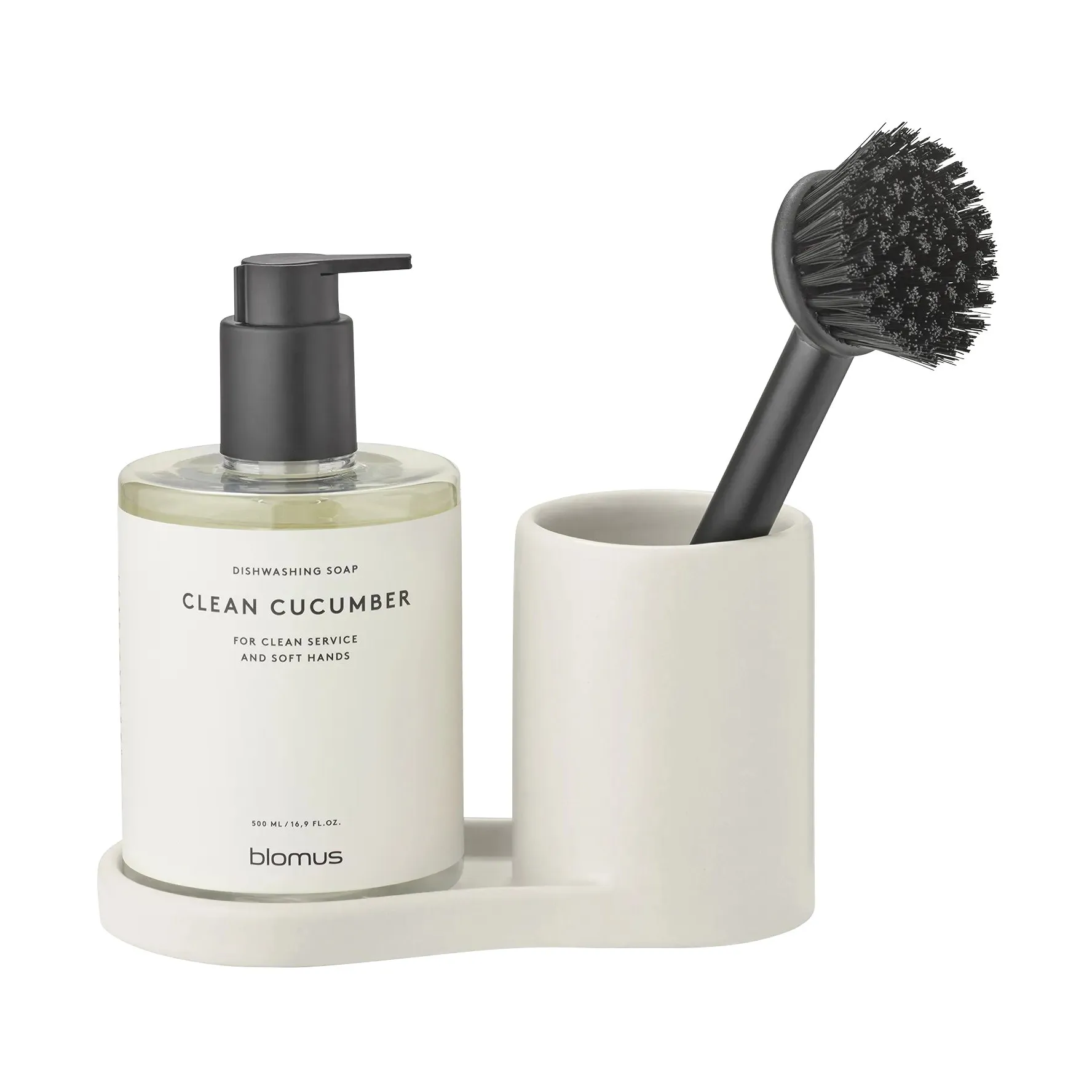 Porta spugna e sapone Piro, Moonbeam blomus