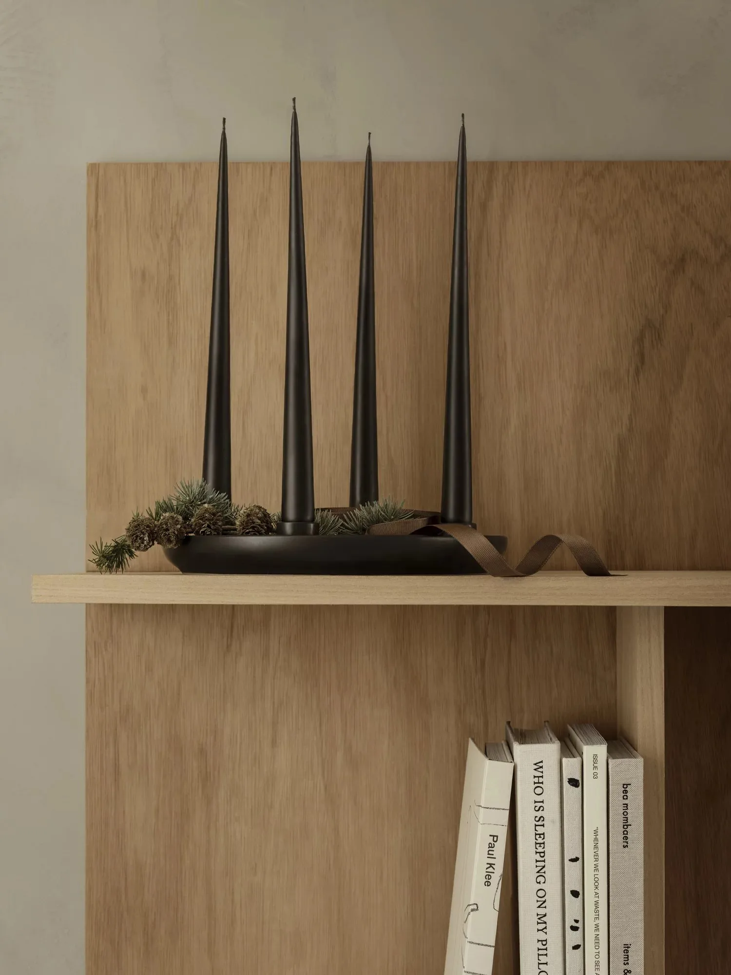 Portacandela ADVENT Ø27 cm, Black blomus