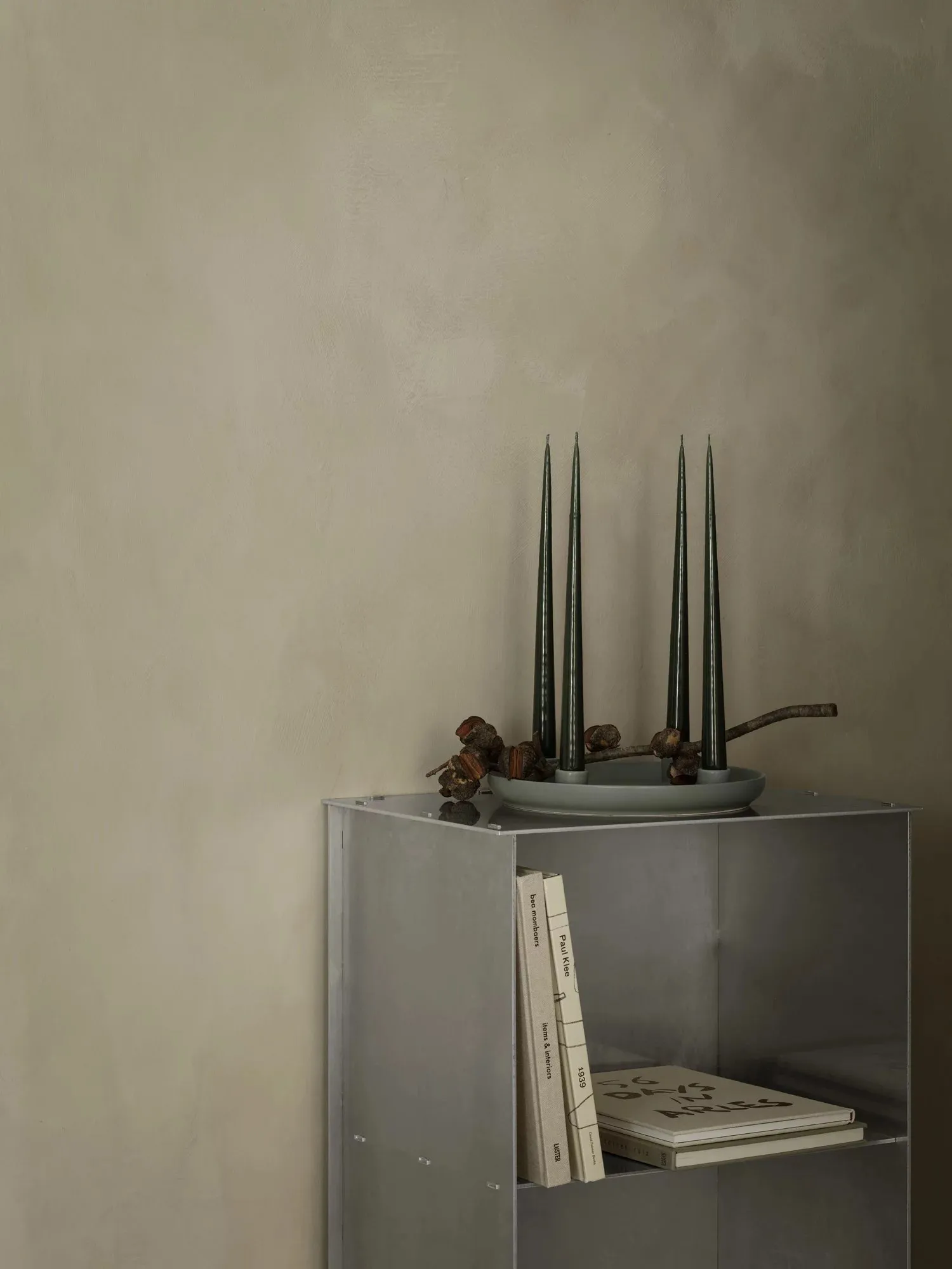 Portacandela ADVENT Ø27 cm, Duck green blomus