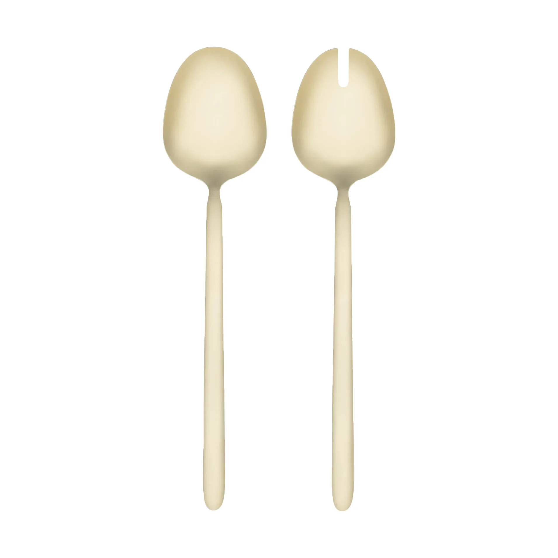 Posate da insalata STELLA champagne 2 pezzi, 28 cm blomus