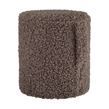 Pouf Teddy - Espresso, Ø35x40 cm - blomus