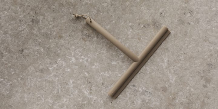Raschietto da doccia Vipo con gancio, Tan Blomus