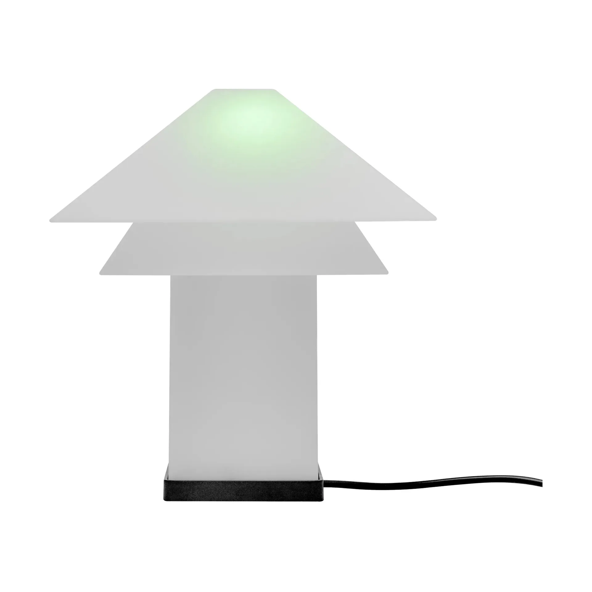 Sanaka lampada da tavolo portatile, Bianco blomus