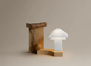 Sanaka lampada da tavolo portatile - Bianco - blomus