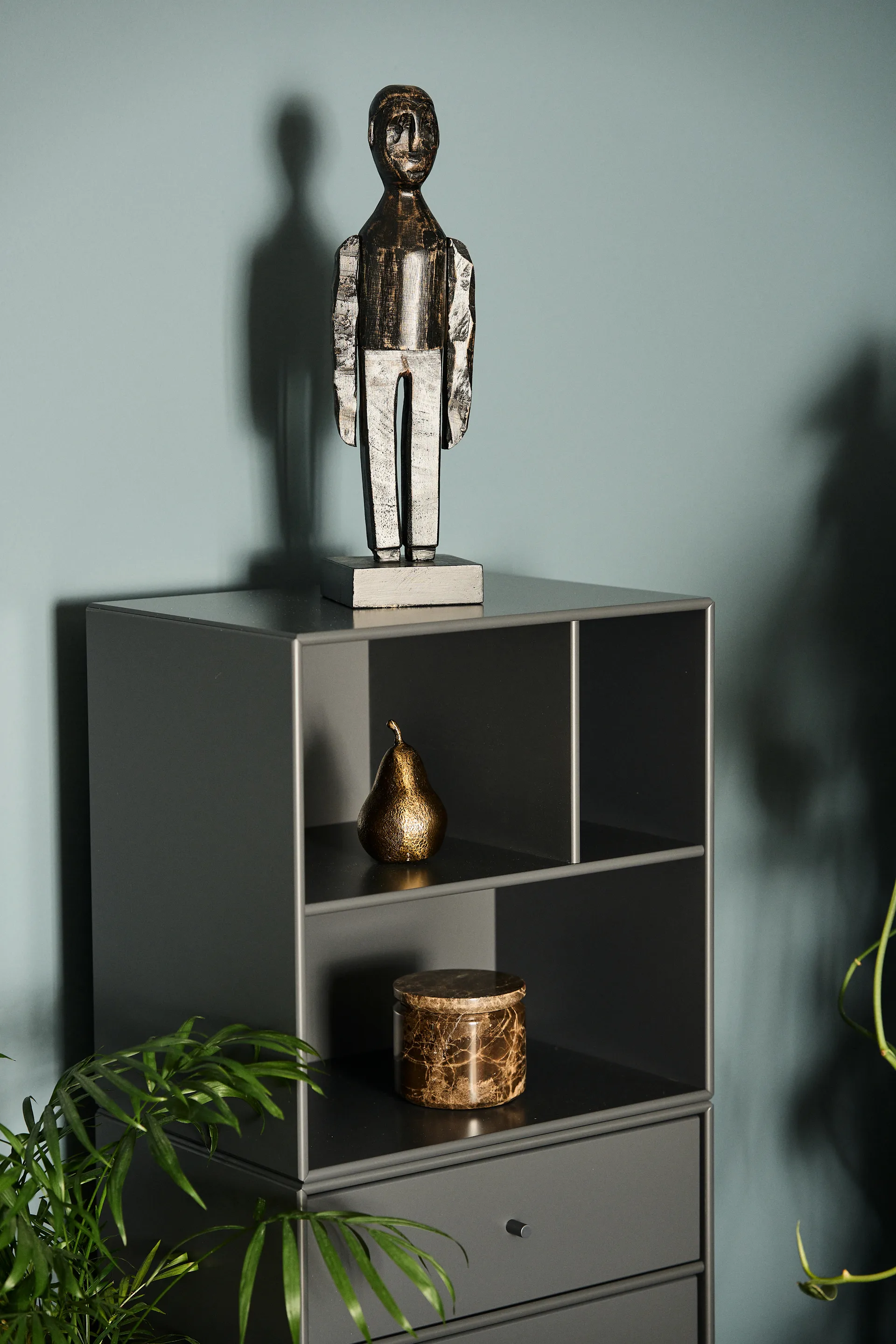 Scatola contenitore Pesa Ø 9 cm, marrone blomus