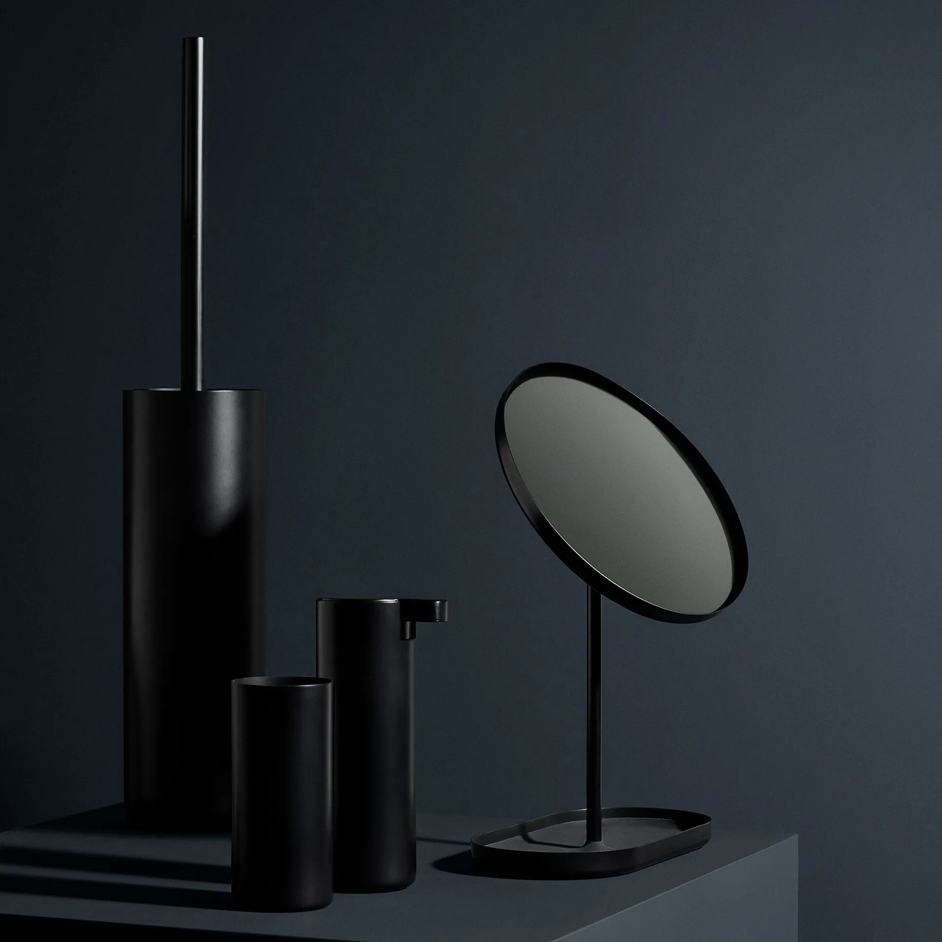 Scopino per WC Modo, Nero blomus