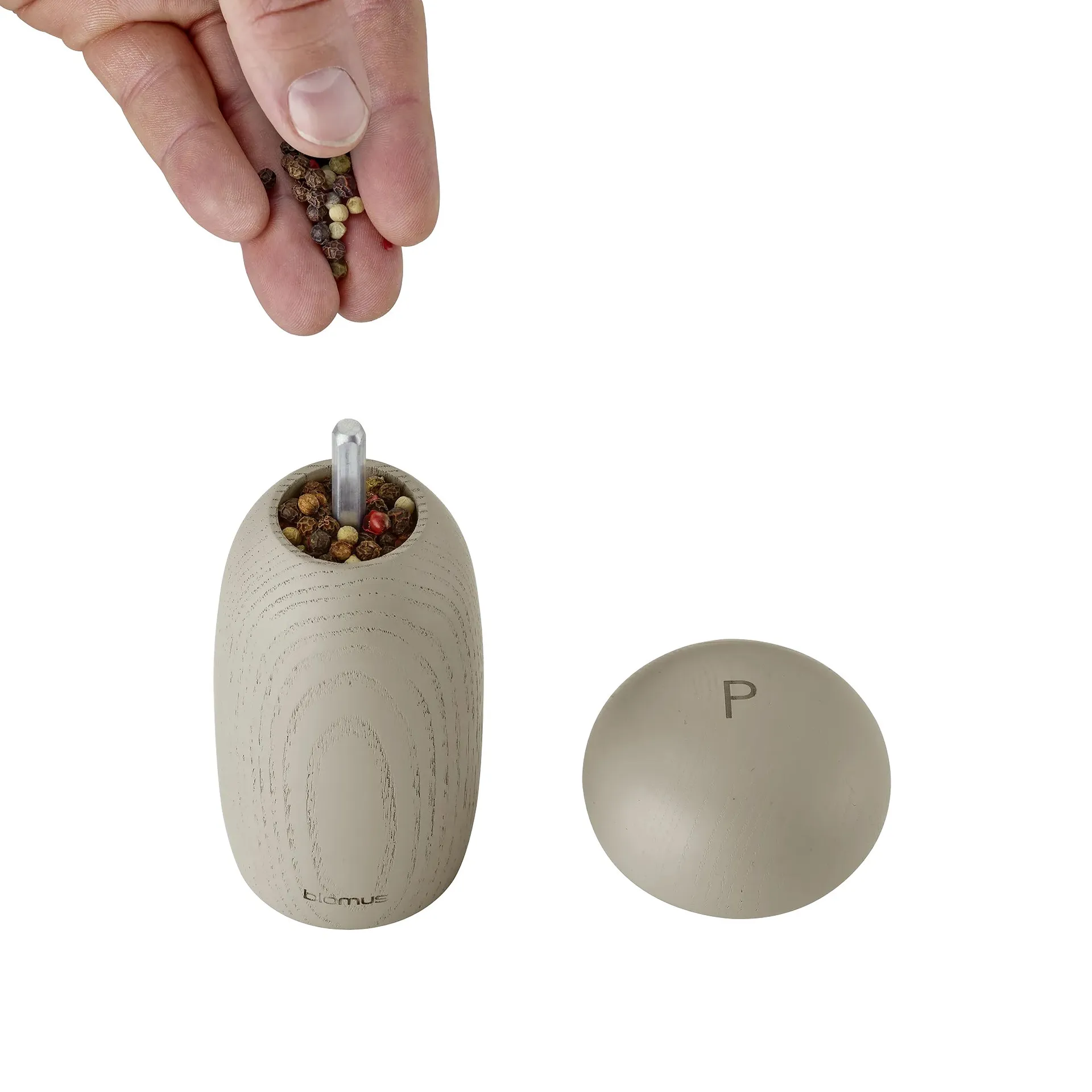 Set macinasale e pepe Moli 13 cm, Moonbeam blomus