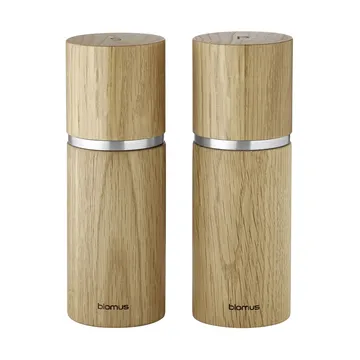 Set macinasale e pepe Pepe 15 cm - Rovere - blomus