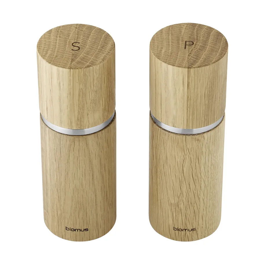Set macinasale e pepe Pepe 15 cm, Rovere blomus